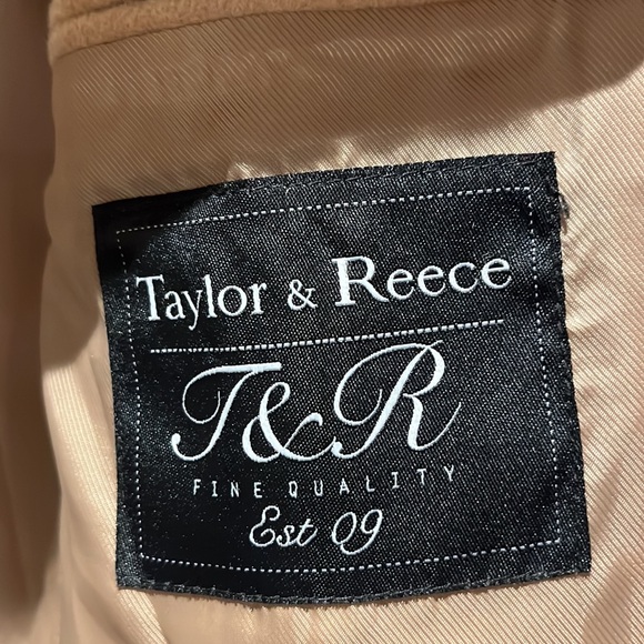 Taylor & Reece Cream wool long coat - Picture 5 of 6